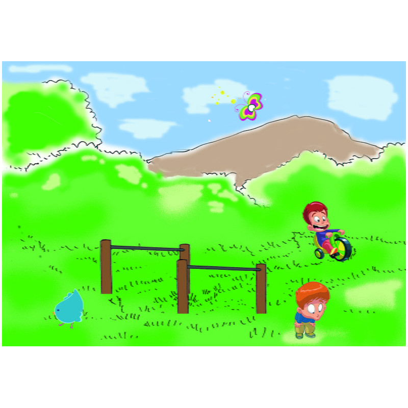 Saut de haies Kid & Fit 4/11 ans LA3404S