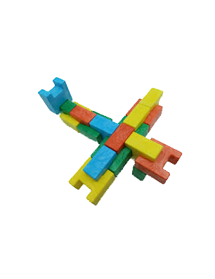 MULTI H 200 pièces + 24 modèles EDUC' LOISIRS