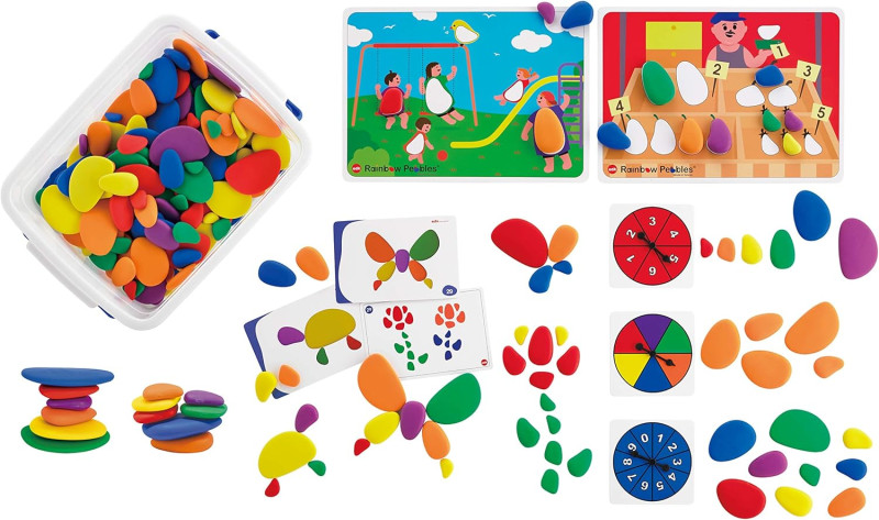 Rainbow Pebbles Classroom Set / 3 ans +