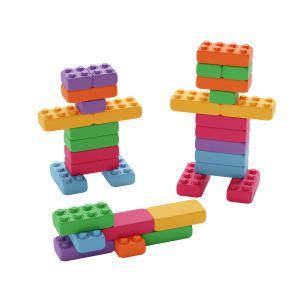 Building Bricks Blocks XXL Pastels 33 pièces Marioinex 905838 Educ' Loisirs