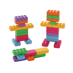 Building Bricks Blocks XXL Pastels 33 pièces Marioinex 905838 Educ' Loisirs