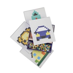 Micro Waffle 817 pièces + 4 fiches Marioinex 903025 Educ' Loisirs