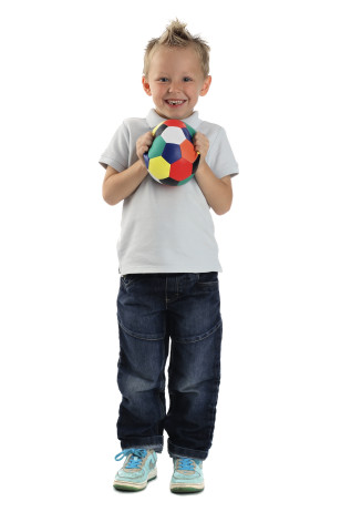 Balle mousse Arlequin 16 cm