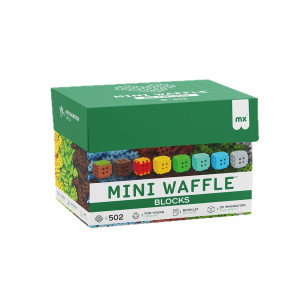 Mini Waffle Block Green 502 pièces Marioinex 908228 Educ' Loisirs