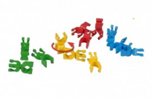 Lot de 12 pinces rotatives multi-usage Sporti France 064424